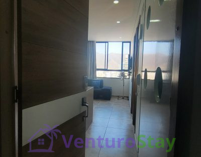 Apartamento moderno con aire acondicionado, Piscina, Sauna, Turco, Jacuzzi, Restaurante